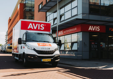 Busje voor avis vestiging
