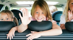 Kinderen op de achterbank