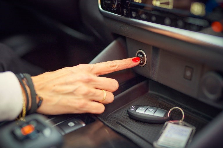 Startknop auto