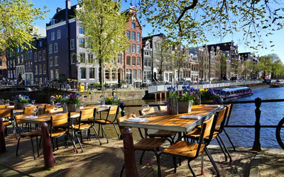 Amsterdam terras