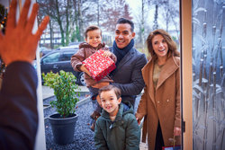 Familiebezoek tijdens de feestdagen