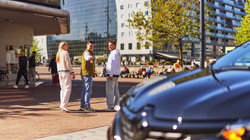 Parkeren bij de Markthal, Rotterdam