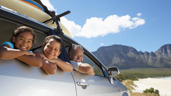 With the family on vacation