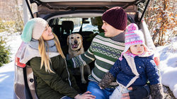 With the family on a wintertrip